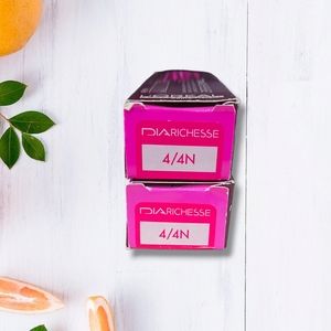 L'Oreal Professionnel DIARichesse 2 Tubes Ammonia-Free Brown/Chestnut 4/4N